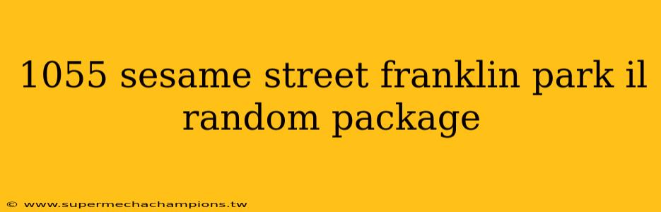 1055 sesame street franklin park il random package
