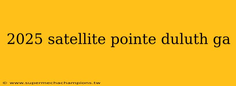 2025 satellite pointe duluth ga