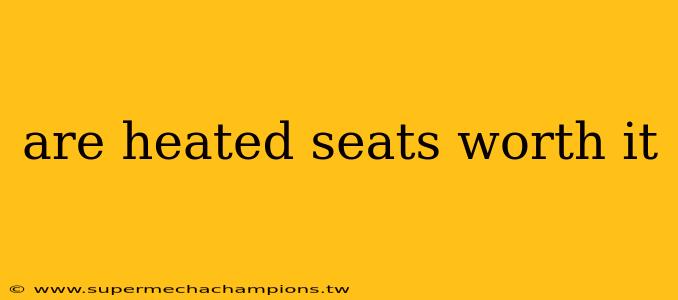 are heated seats worth it