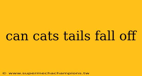 can cats tails fall off