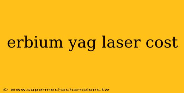 erbium yag laser cost
