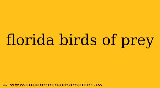 florida birds of prey