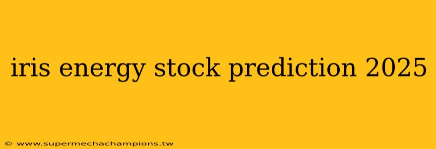 iris energy stock prediction 2025
