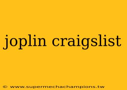 joplin craigslist