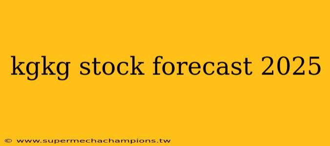 kgkg stock forecast 2025