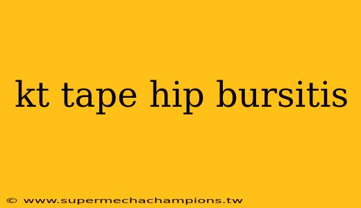 kt tape hip bursitis