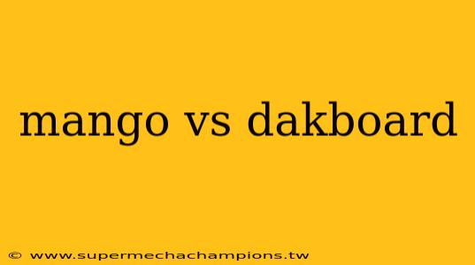 mango vs dakboard