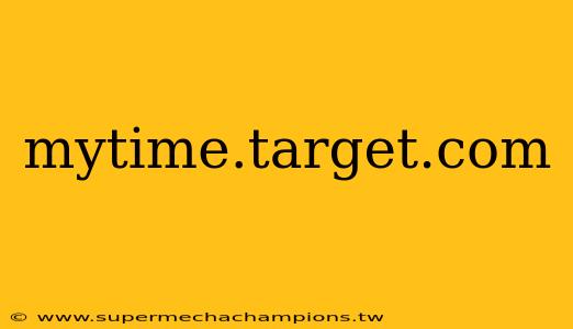 mytime.target.com