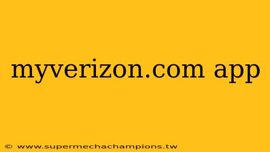 myverizon.com app