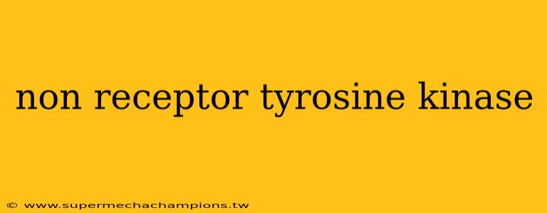 non receptor tyrosine kinase