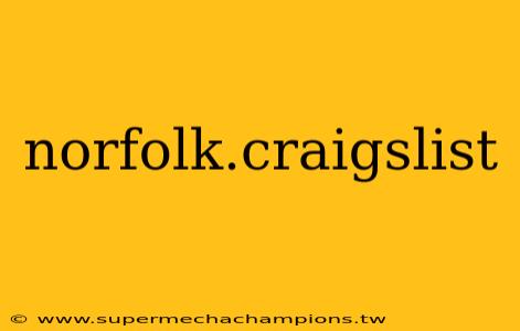 norfolk.craigslist