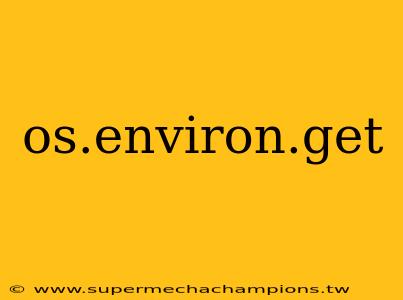 os.environ.get