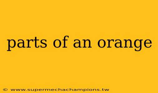 parts of an orange