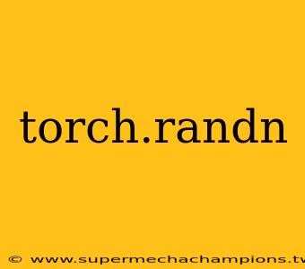 torch.randn