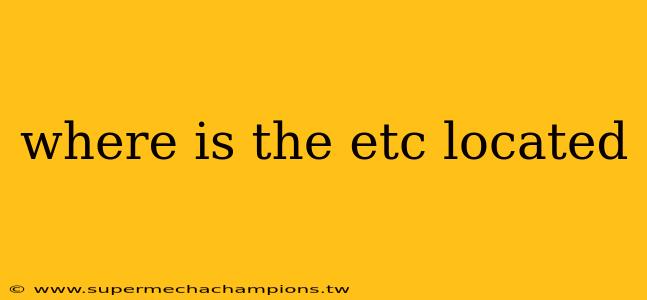 where is the etc located
