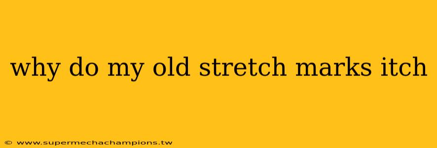 why do my old stretch marks itch