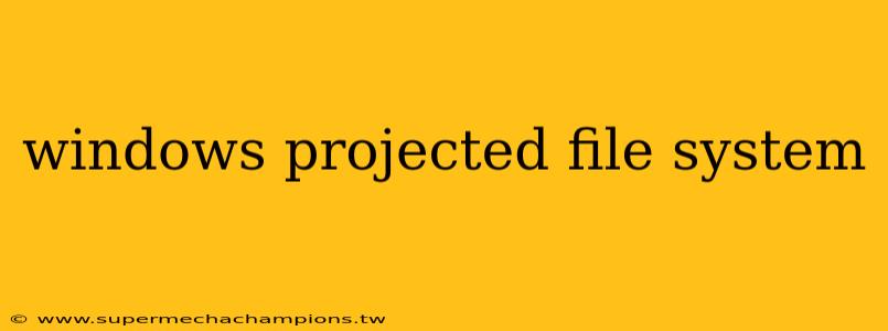 windows projected file system